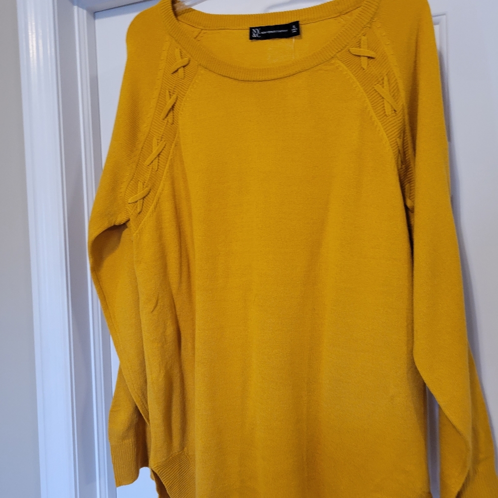 Knit tunic sweater
